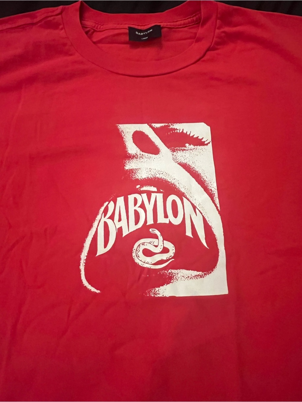 Men’s Red Graphic Short Sleeve Tee